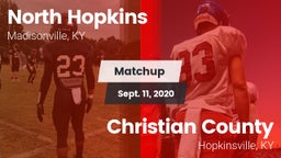 Matchup: North Hopkins vs. Christian County  2020