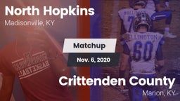 Matchup: North Hopkins vs. Crittenden County  2020