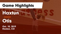 Haxtun  vs Otis Game Highlights - Oct. 10, 2019