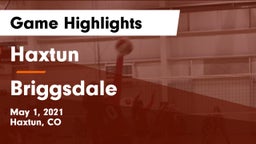 Haxtun  vs Briggsdale  Game Highlights - May 1, 2021