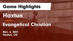 Haxtun  vs Evangelical Christian Game Highlights - Nov. 6, 2021