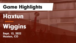 Haxtun  vs Wiggins Game Highlights - Sept. 13, 2022