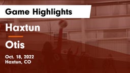 Haxtun  vs Otis Game Highlights - Oct. 18, 2022