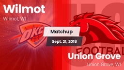 Matchup: Wilmot vs. Union Grove  2018