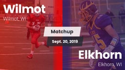 Matchup: Wilmot vs. Elkhorn  2019