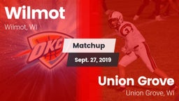 Matchup: Wilmot vs. Union Grove  2019