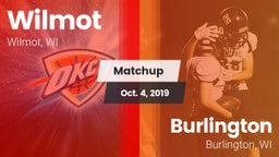 Matchup: Wilmot vs. Burlington  2019