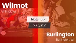 Matchup: Wilmot vs. Burlington  2020