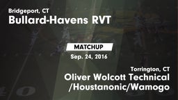 Matchup: Bullard-Havens RVT vs. Oliver Wolcott Technical /Houstanonic/Wamogo 2016
