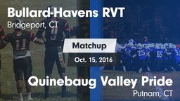 Matchup: Bullard-Havens RVT vs. Quinebaug Valley Pride 2016