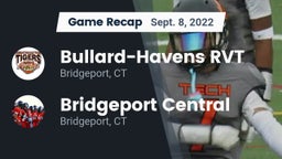 Recap: Bullard-Havens RVT  vs. Bridgeport Central  2022