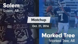 Matchup: Salem vs. Marked Tree  2016