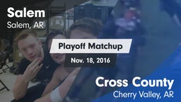 Matchup: Salem vs. Cross County  2016