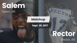 Matchup: Salem vs. Rector  2017