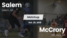 Matchup: Salem vs. McCrory  2019