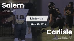 Matchup: Salem vs. Carlisle  2019