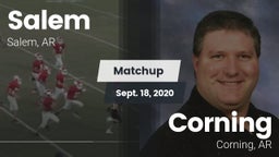 Matchup: Salem vs. Corning  2020