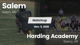 Matchup: Salem vs. Harding Academy  2020