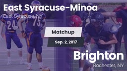 Matchup: East Syracuse-Minoa vs. Brighton  2017