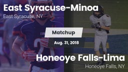 Matchup: East Syracuse-Minoa vs. Honeoye Falls-Lima  2018