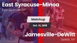 Matchup: East Syracuse-Minoa vs. Jamesville-DeWitt  2018