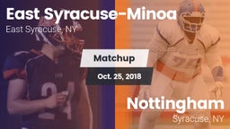 Matchup: East Syracuse-Minoa vs. Nottingham  2018