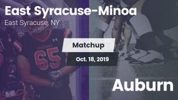 Matchup: East Syracuse-Minoa vs. Auburn  2019