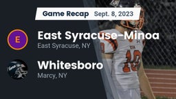 Recap: East Syracuse-Minoa  vs. Whitesboro  2023