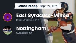 Recap: East Syracuse-Minoa  vs. Nottingham  2023