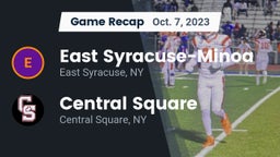 Recap: East Syracuse-Minoa  vs. Central Square  2023