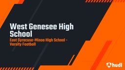 East Syracuse-Minoa football highlights West Genesee High School