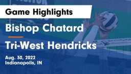Bishop Chatard  vs Tri-West Hendricks  Game Highlights - Aug. 30, 2022
