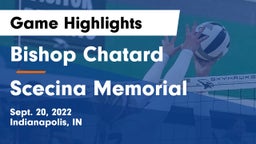 Bishop Chatard  vs Scecina Memorial  Game Highlights - Sept. 20, 2022