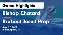 Bishop Chatard  vs Brebeuf Jesuit Prep  Game Highlights - Aug. 22, 2023