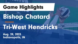 Bishop Chatard  vs Tri-West Hendricks  Game Highlights - Aug. 28, 2023
