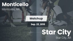 Matchup: Monticello vs. Star City  2016