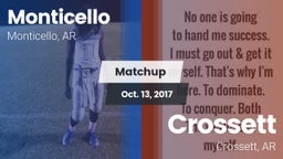 Matchup: Monticello vs. Crossett  2017