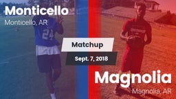 Matchup: Monticello vs. Magnolia  2018