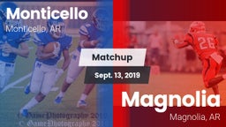Matchup: Monticello vs. Magnolia  2019
