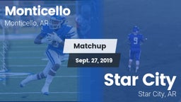 Matchup: Monticello vs. Star City  2019
