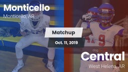 Matchup: Monticello vs. Central  2019