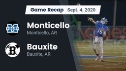 Recap: Monticello  vs. Bauxite  2020