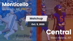 Matchup: Monticello vs. Central  2020
