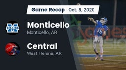 Recap: Monticello  vs. Central  2020