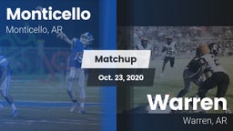 Matchup: Monticello vs. Warren  2020