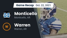Recap: Monticello  vs. Warren  2021