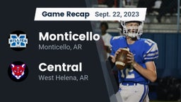 Recap: Monticello  vs. Central  2023