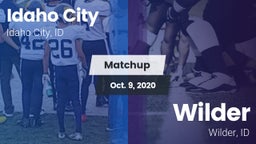 Matchup: Idaho City vs. Wilder  2020