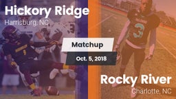Matchup: Hickory Ridge vs. Rocky River  2018