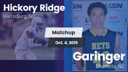 Matchup: Hickory Ridge vs. Garinger  2019